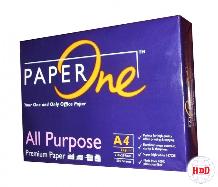 GIẤY PAPERONE A4 80 GSM
