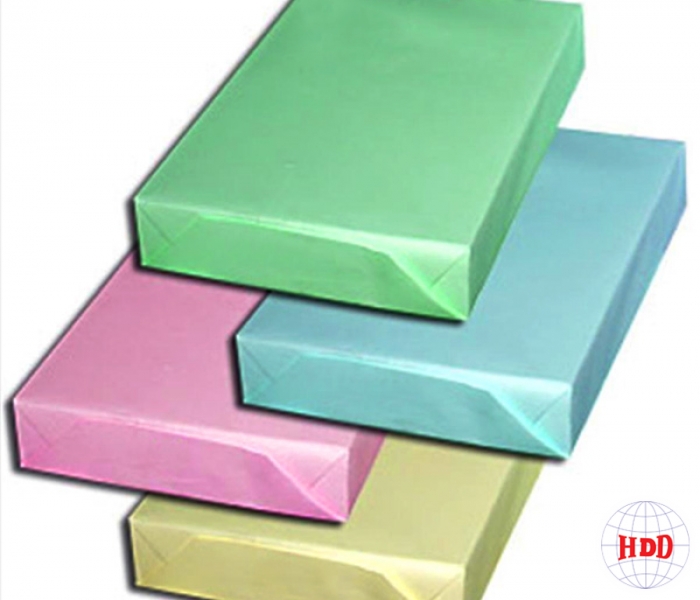 GIẤY BÌA A4 MÀU 70GSM ( 500 Tờ)