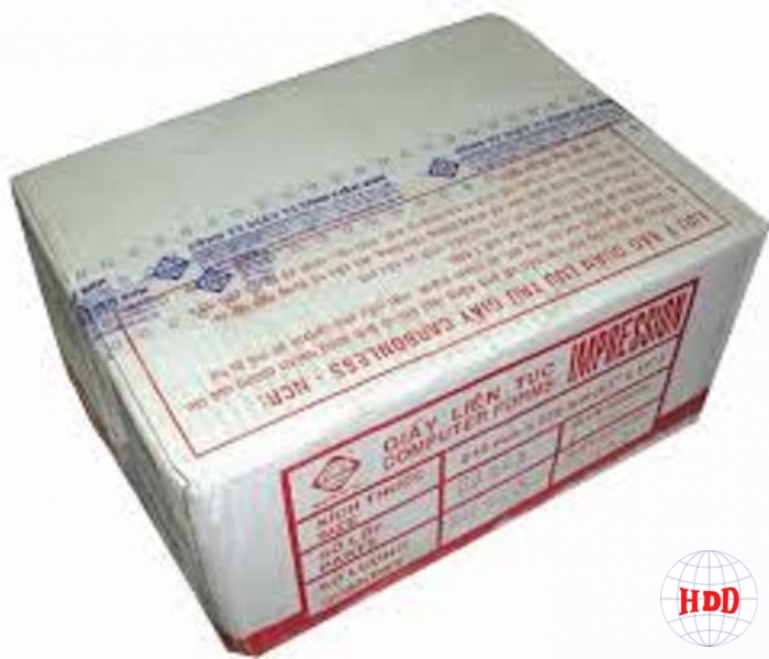 GIẤY LIÊN TỤC SUPER WHITE 1 LIÊN A4   (210 MM X 279 MM)