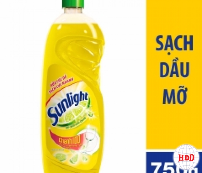 Nước rửa chén Sunlight 750 ml - hương chanh