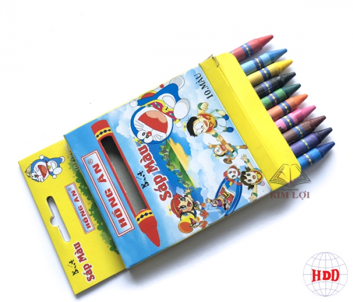 Chì màu sáp 10M, Hồng Ân
