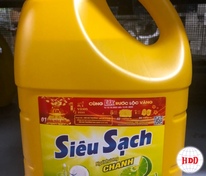 Nước rửa chén Lix can 4Kg