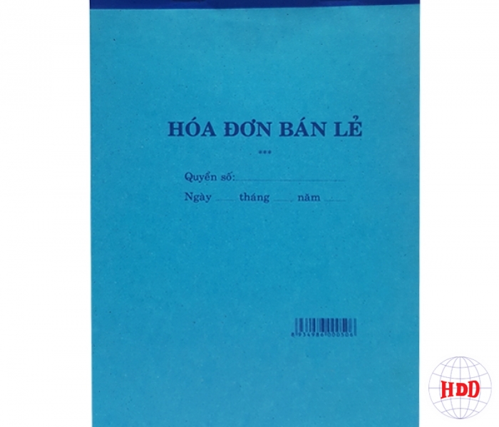 Hóa đơn 2 liên 13x19cm (50 bộ=100 tờ)