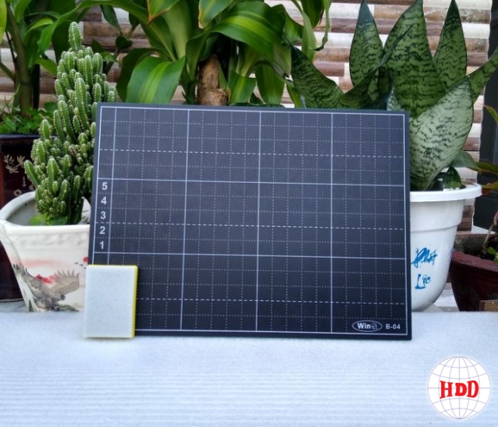 Hộp đựng phấn MIC + miếng chùi