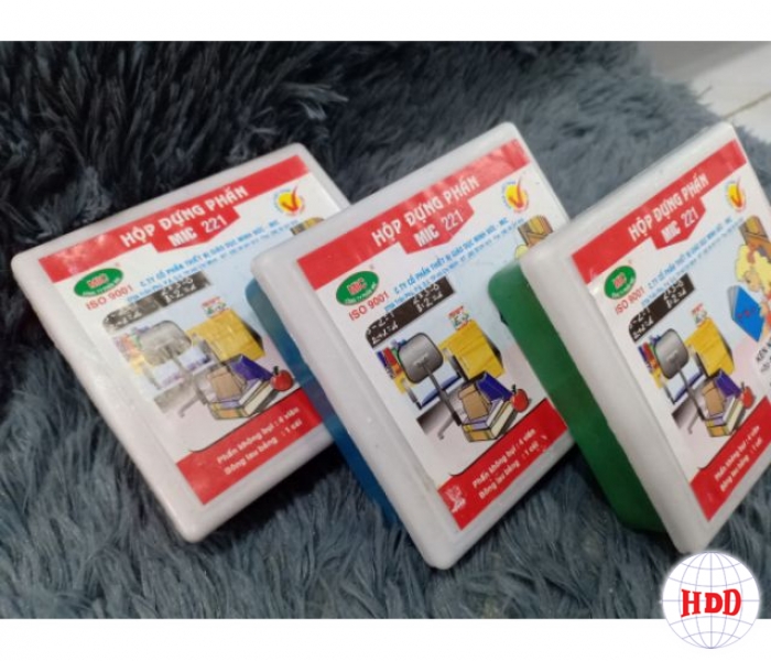 Hộp đựng phấn MIC + miếng chùi (có hộp)