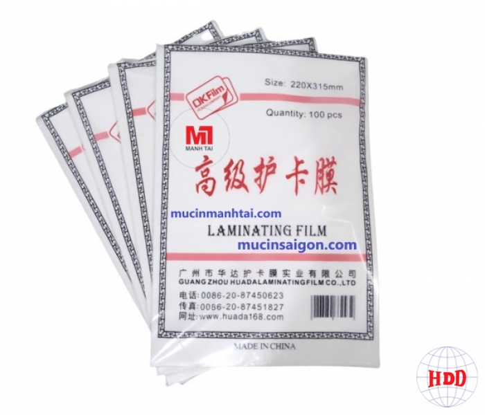 Màng Ép Plastic A4 ĐL 37 Mic