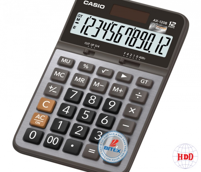 Máy tính  CASIO AX-120B (Chính hãng BH 7 năm)