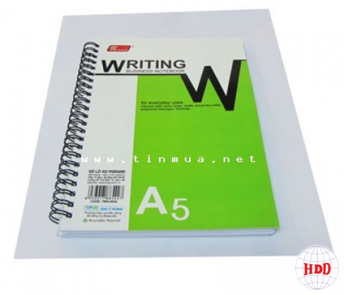 SỔ LÒ XO A5 PGRAND DÀY - MỎNG