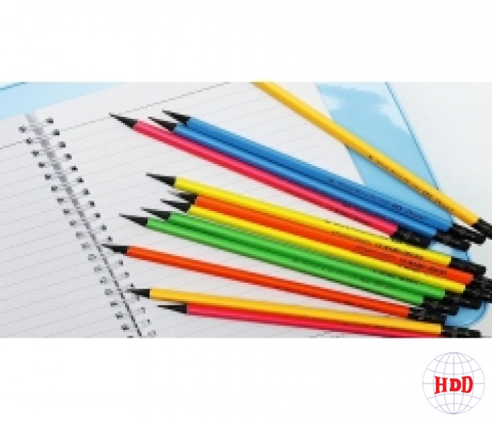 BÚT CHÌ CHUỐT 2B GỖ ĐEN (HƯƠNG THƠM+GÔM)