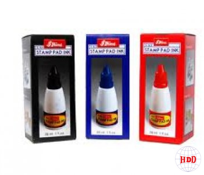 Mực đóng dấu SHINY S62 (Xanh, đỏ ,đen)
