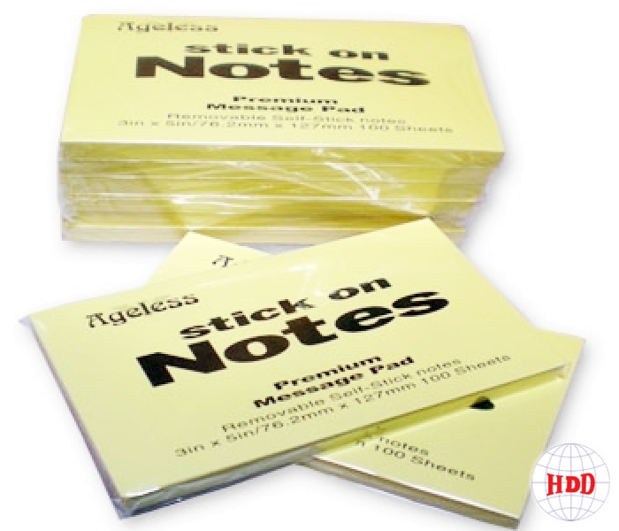 GIẤY NOTE VÀNG 3X4 UNC 7,6CMX10,5CM