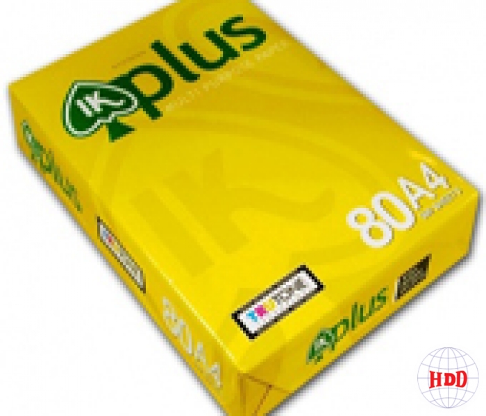 Giấy  A4 IK PLUS 80 GSM (Indonesia)