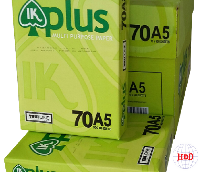 GIẤY A5 IK PLUS 70 GSM