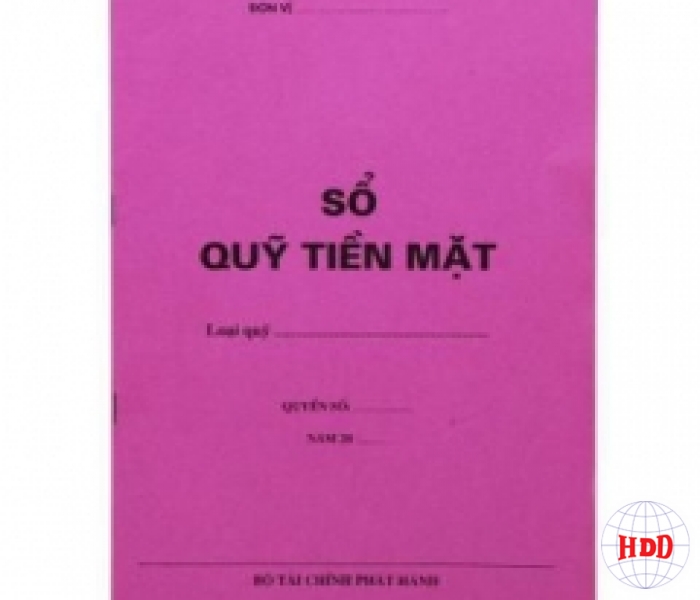 Sổ quỹ tiền mặt (loại 1)