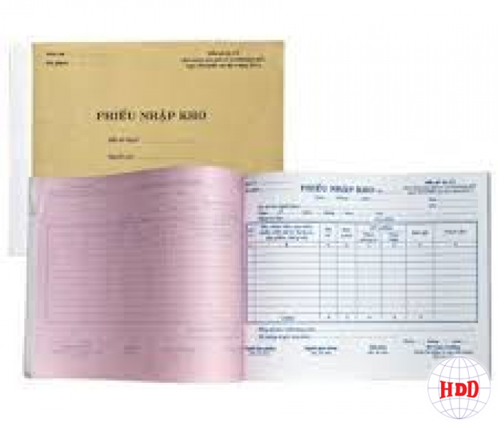 Phiếu nhập kho 3 liên 16x20 (A5)