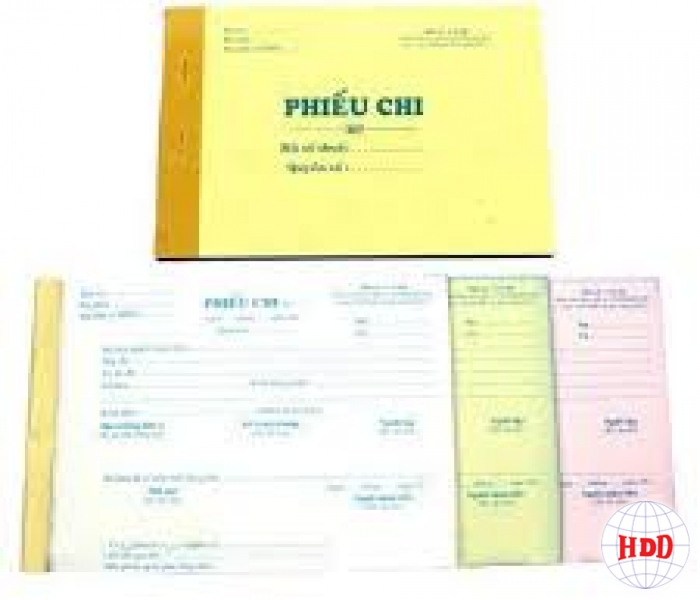 Phiếu chi 3 liên 13x19cm (50 bộ=150 tờ)