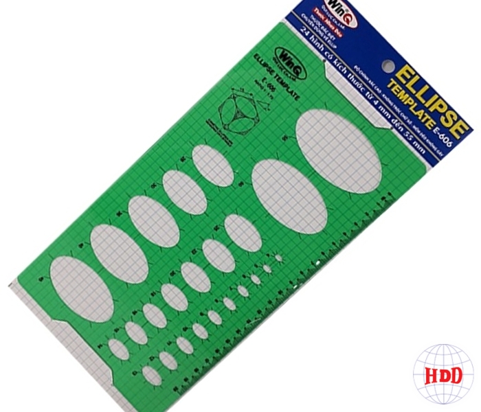 Thước ellipse WinQ E-606
