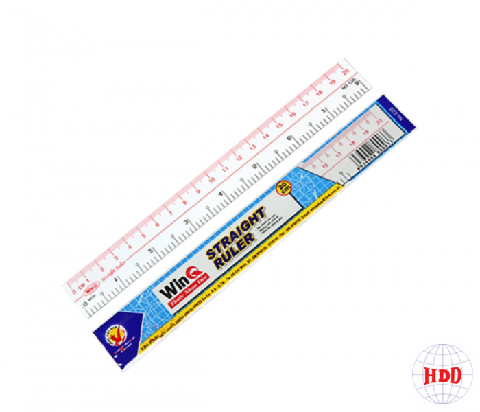 Thước 20cm, WinQ (dẻo)