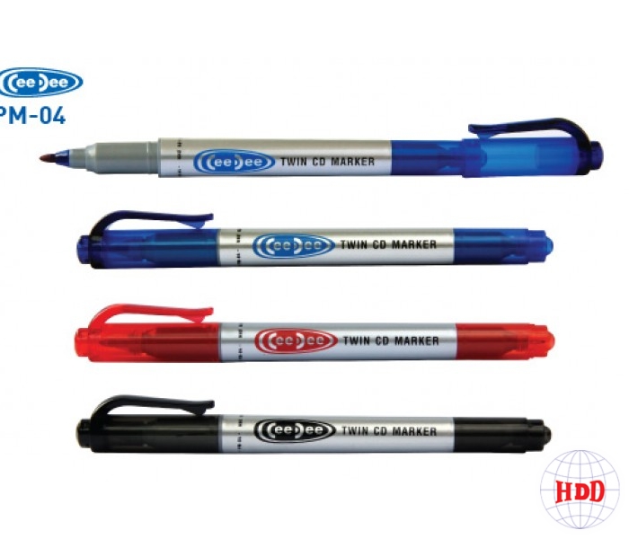 Bút lông dầu 2 dầu Thiên Long PM-04