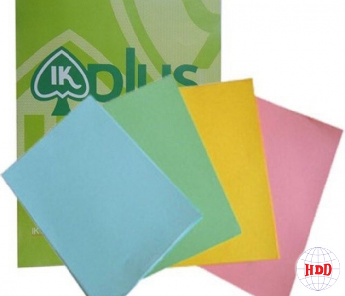 Bìa thái  A4 cứng không hoa văn  (XD, vàng, Hồng, XL) 